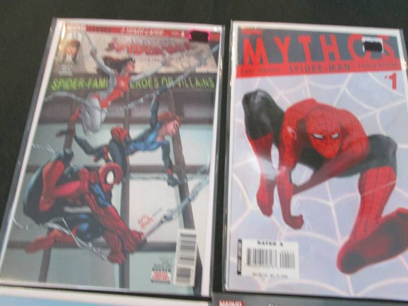 245. 6 SpiderMan Comic Books...
