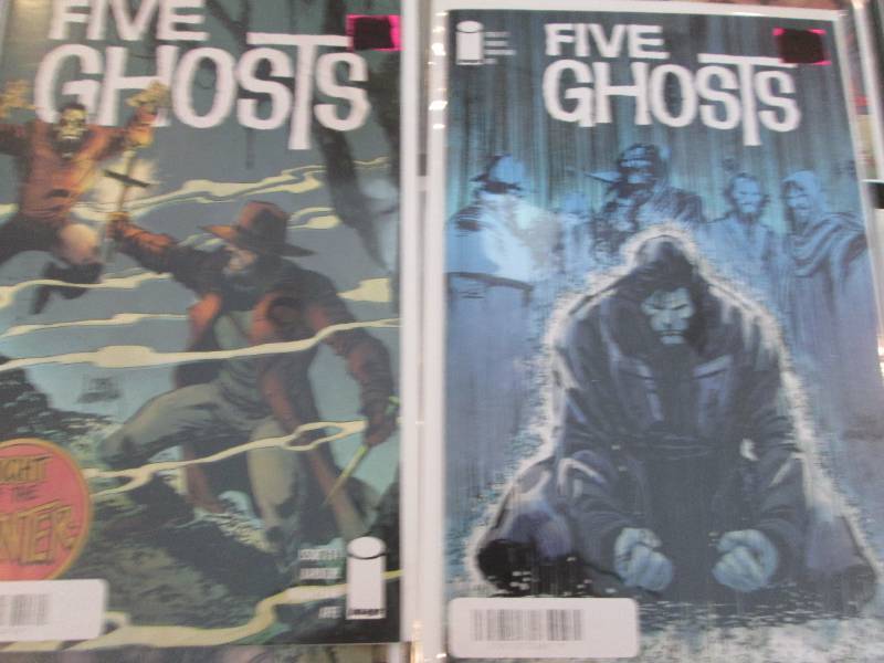 247. 10 Five Ghosts Comic Books...