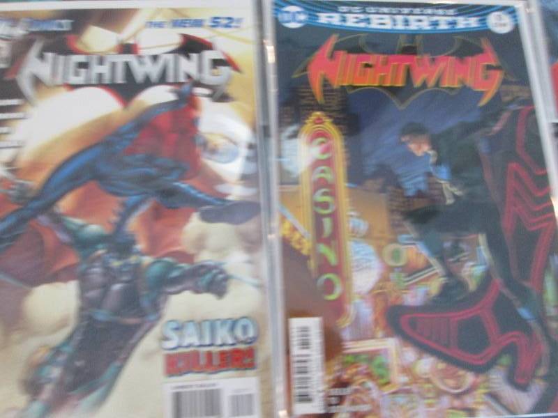 256. 10 NightWing Comic Books...