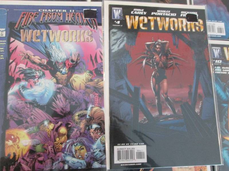 258. 10 WetWorks Comic Books...