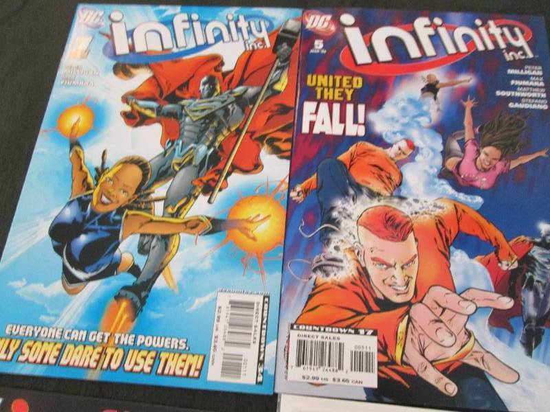 259. 8 Infinity Comic Books...