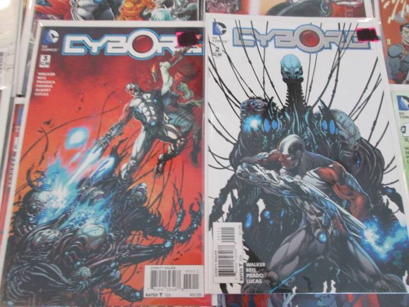 264. 10 Cyborg Comic Books...