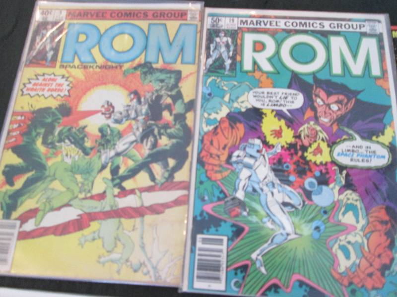 270. 8 ROM Comic Books...