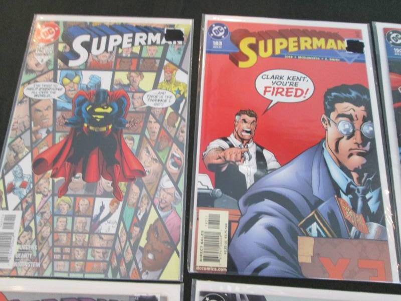 276. 6 SuperMan Comic Books...