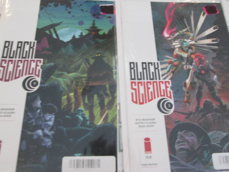 286. 10 Black Science Comic Books...