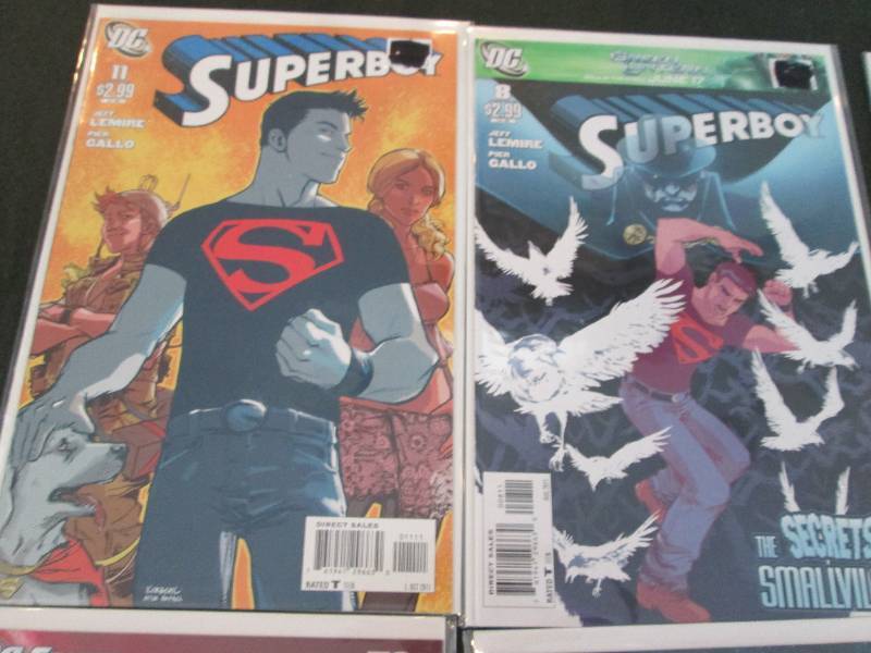295. 6 SuperBoy Comic Books...