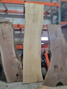 lot 3 image: ELM Live Edge Slab - Thickness 2-12 x 132 x 29 Max Width - Kiln Dried and Surfaced