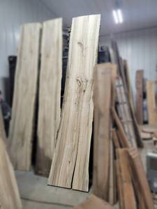 lot 14 image: HACKBERRY Live Edge Slab - Thickness 3 x 130 x 26 Combined - Kiln Dried and Surfaced