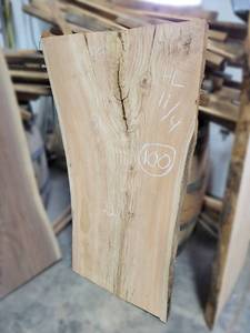 HONEY LOCUST Live Edge Slab - Thickness 2-34 x 51 x 29 Max Width - Kiln Dried and Surfaced