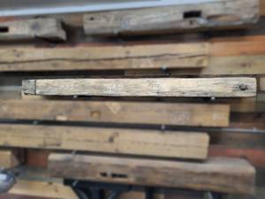Recovered Barn Beam Mantle 11 x 6, Approx. 83 Long