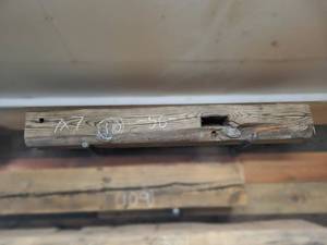 Recovered Barn Beam Mantle 7 x 7, Approx. 56 Long