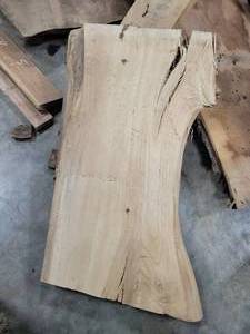 Hodge Podge Lot of 11 Smaller Wood Slabs - Elm, Black Walnut, and Oak