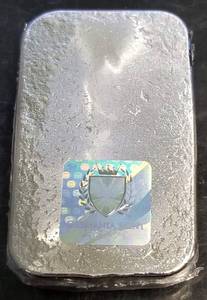 5 TROY OZ .999 FINE SILVER BAR GERMANIA MINT SEALED