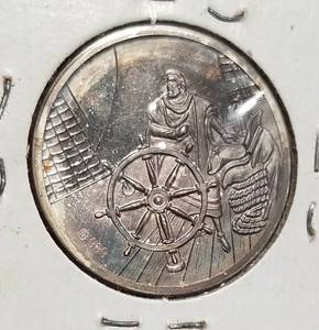 � OZ .999 FINE SILVER TITANIC SILVER ROUND