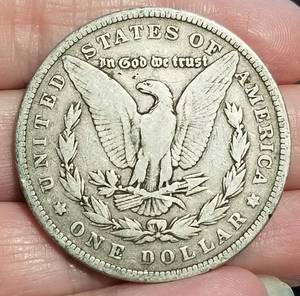 1881 US MORGAN SILVER DOLLAR
