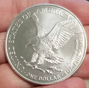 2022 AMERICAN SILVER EAGLE 1 TROY OZ .999 FINE SILVER DOLLAR