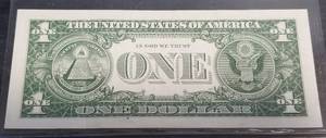 1957A US $1 BLUE SEAL SILVER CERTIFICATE SHARP UNC