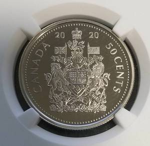 2020 CANADA V-E DAY ANNIVERSARY ROYAL NAVY PROOF PF69 ULT CAM NGC