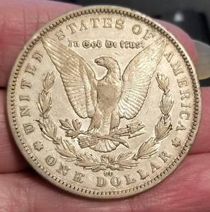 1890-CC CARSON CITY MORGAN SILVER DOLLAR