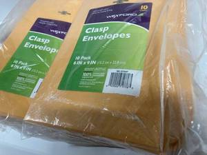 Clasp Envelopes