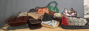 lot 192 image: Collection of Womens Handbags, Shoulder Bags, Beijo Purse, Fashion Purses, Bags and More K