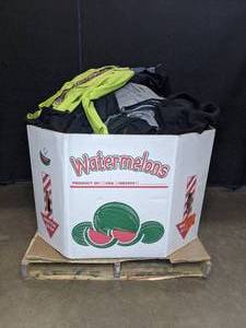 lot 32 image: Resellers Paradise 45 Wide Box of Womens Pre-Owned Clothing & Accessories K