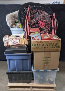 lot 23 image: Resellers Paradise Pallet full of Bluetooth Speaker, Arctic Air Pure Chill, Phillips Respironics, Holiday Decorations, & Much Much More Z