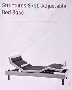 lot 68 image: Pair of Structures S750  Adjustable Bed Bases  S