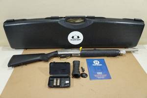 lot 15 image: NEW Black Aces Tactical Pro X 12 Gauge Pump Action Shotgun