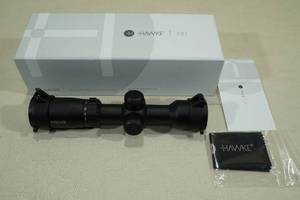 lot 25 image: Hawke XB 1.5-5x32 x XB1 SR Crossbow Scope