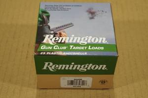 lot 132 image: 25 Remington Gun Club 20 Gauge 2-34 9 Shot Shotshells