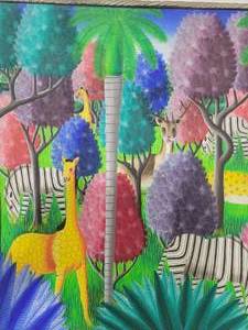 lot 32 image: Surprise Gesner Painting. Haiti.