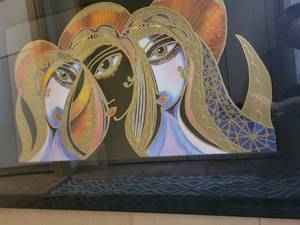 lot 38 image: Victor Borisov Laviana Painting.