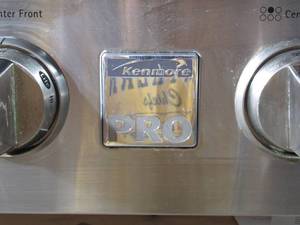 60x36x36 Commercial Rolling island.  With Kenmore Pro Gas Range (LP Convert)