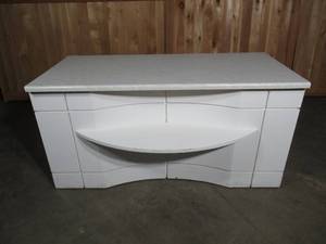 72x34x36 - Rolling Island with power hook up and breaker box