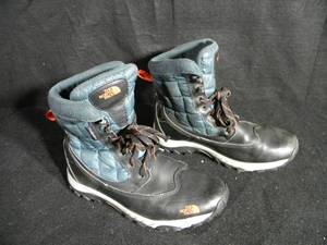 North Face Boots GrayTeal Womens Size 9.5