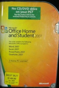 Microsoft Student Home and Office 2007