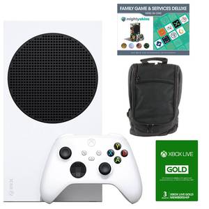 Brand New Microsoft Xbox Series S Digital Console Bundle with Carry Bag and 3-Month Xbox Live Membership and Family Services Voucher