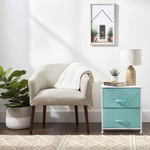 Brand New Brookside Sierra 2-Drawer Fabric Storage Chest