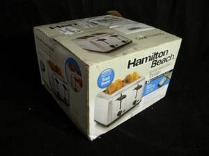 Brand New Hamilton Beach 4-Slice Toaster - Stainless