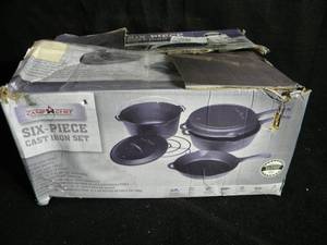 Camp Chef 6-Pc. Cast Iron Cookware Set