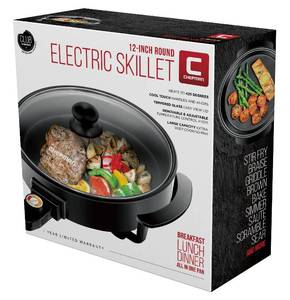 Brand New Chefman 12 Nonstick Round Electric Skillet