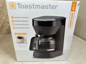 New Toastmaster 5 Cup Coffee Maker