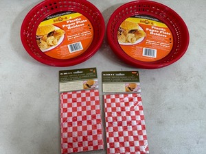 New Paper Plate Holders and Liners