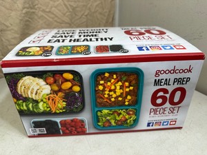 New 60 Piece Meal Prep Storage Set