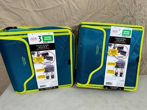 2 New Five Star Zipper Binders