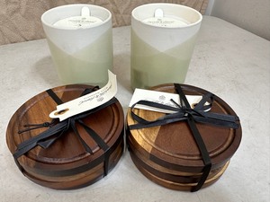 New Hearth and Hand Coaster Sets, and Candles