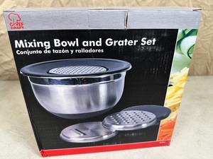 New Mixing Bowl and Grater Set