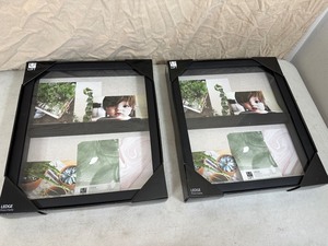 2 New Photo Boxes  Ledge Picture Frames