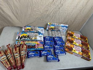 Assorted Snacks and Cakes